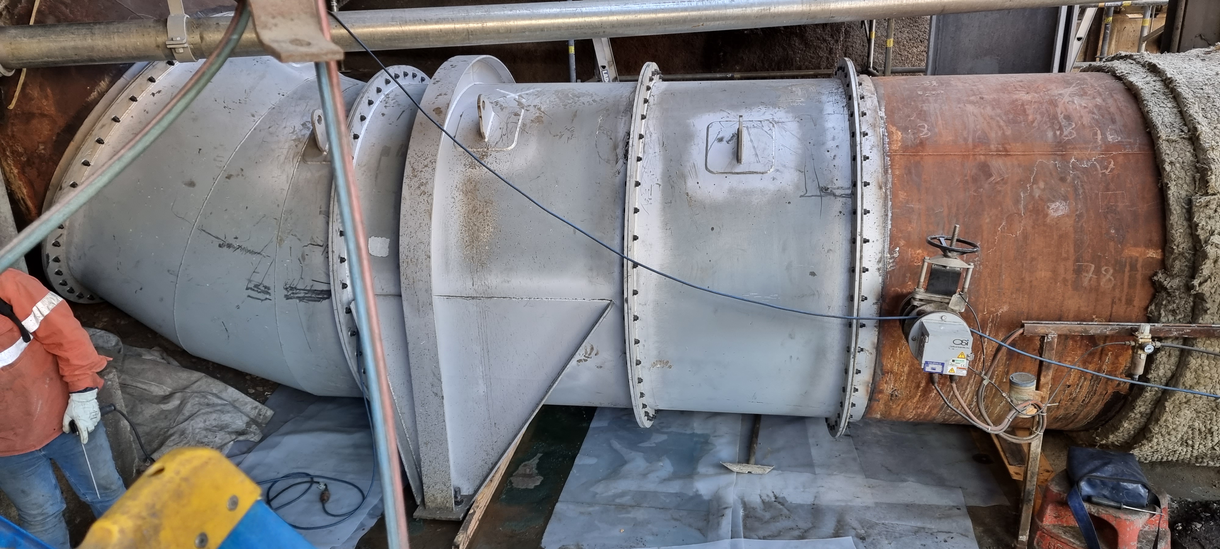 Ducting reverse engineered and redesigned